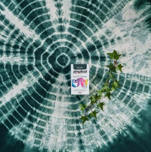 шибори техника за боядисване на текстил със simplicol expert Бръшляново Зелено
